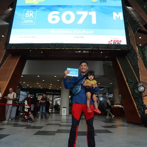 Race photo from BOGORUN 2026