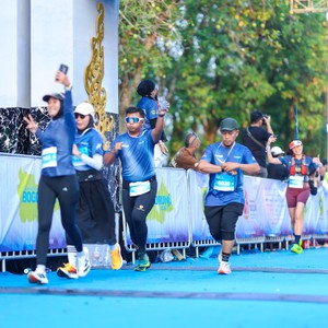 Race photo from BOGORUN 2026