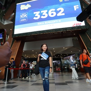 Race photo from BOGORUN 2026