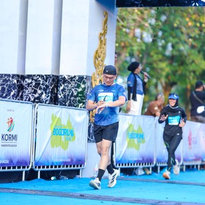 Race photo from BOGORUN 2026