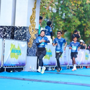 Race photo from BOGORUN 2026