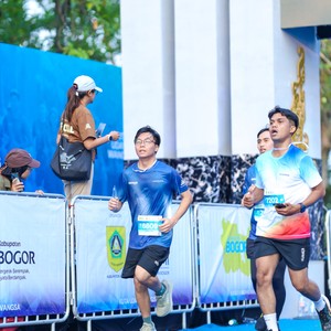 Race photo from BOGORUN 2026