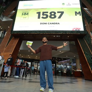 Race photo from BOGORUN 2026