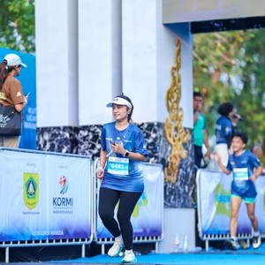 Race photo from BOGORUN 2026
