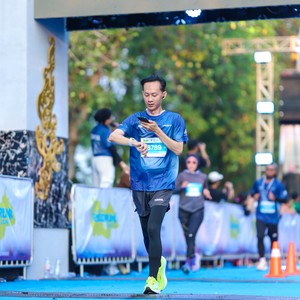 Race photo from BOGORUN 2026