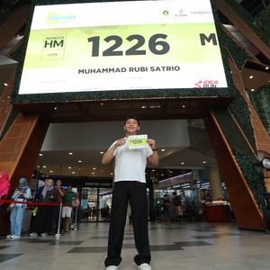 Race photo from BOGORUN 2026