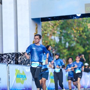 Race photo from BOGORUN 2026