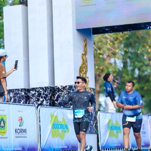 Race photo from BOGORUN 2026