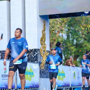 Race photo from BOGORUN 2026