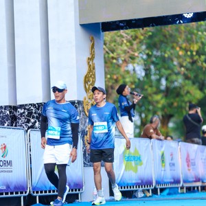 Race photo from BOGORUN 2026