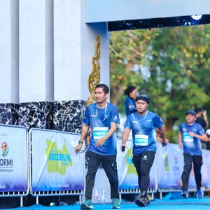 Race photo from BOGORUN 2026