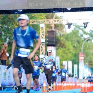 Race photo from BOGORUN 2026