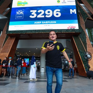 Race photo from BOGORUN 2026