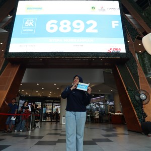 Race photo from BOGORUN 2026