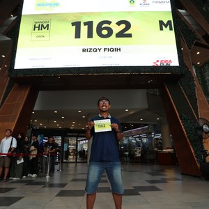 Race photo from BOGORUN 2026