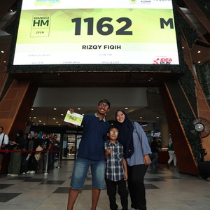 Race photo from BOGORUN 2026