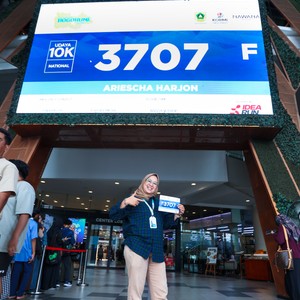 Race photo from BOGORUN 2026