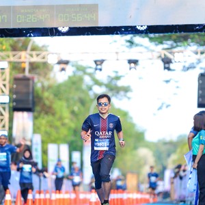 Race photo from BOGORUN 2026
