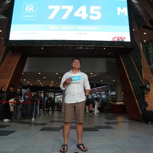 Race photo from BOGORUN 2026
