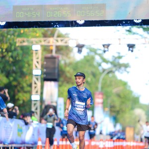 Race photo from BOGORUN 2026