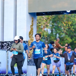 Race photo from BOGORUN 2026