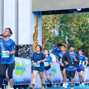 Race photo from BOGORUN 2026