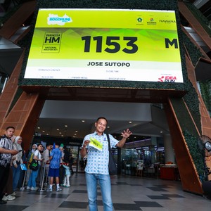 Race photo from BOGORUN 2026