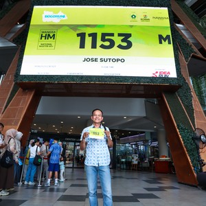 Race photo from BOGORUN 2026
