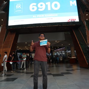 Race photo from BOGORUN 2026