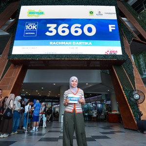 Race photo from BOGORUN 2026