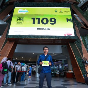Race photo from BOGORUN 2026