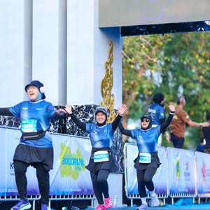 Race photo from BOGORUN 2026