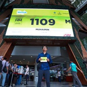 Race photo from BOGORUN 2026