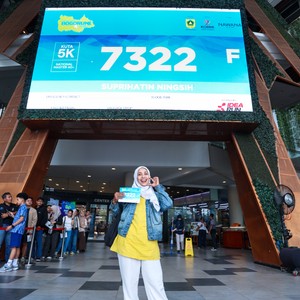 Race photo from BOGORUN 2026