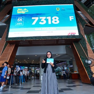 Race photo from BOGORUN 2026