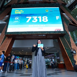 Race photo from BOGORUN 2026