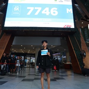 Race photo from BOGORUN 2026