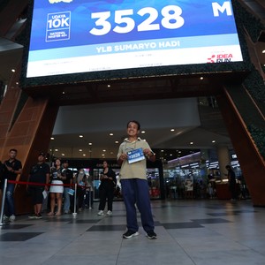 Race photo from BOGORUN 2026