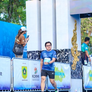 Race photo from BOGORUN 2026