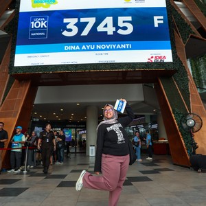 Race photo from BOGORUN 2026