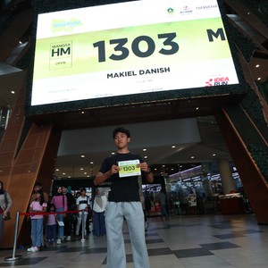 Race photo from BOGORUN 2026