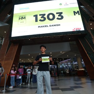 Race photo from BOGORUN 2026