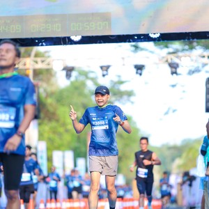 Race photo from BOGORUN 2026