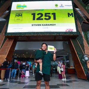 Race photo from BOGORUN 2026