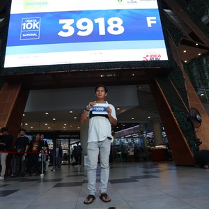 Race photo from BOGORUN 2026
