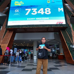Race photo from BOGORUN 2026
