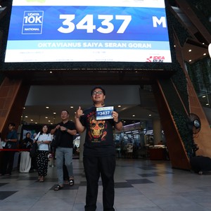 Race photo from BOGORUN 2026