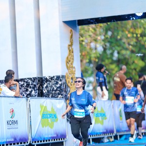 Race photo from BOGORUN 2026