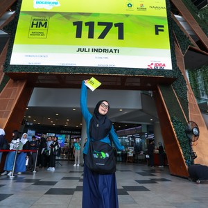 Race photo from BOGORUN 2026