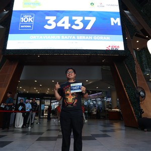Race photo from BOGORUN 2026